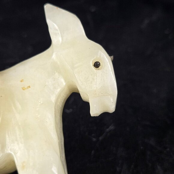 Hand Carved Onyx Donkey Burro Figurine Decor Accents Vintage - Picture 13 of 14